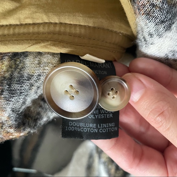*SOLD* Isabel Marant Etoile Gabrion Coat Shacket - Picture 6 of 16